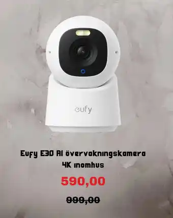 Eufy E30 Al övervakningskamera 4K inomhus