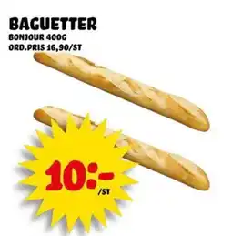 Nelins Baguetter erbjuda