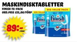 Nelins Finish Maskindisktabletter erbjuda