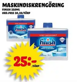 Nelins Finish Maskindiskrengöring erbjuda