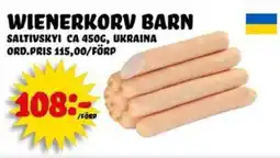 Nelins Wienerkorv barn erbjuda