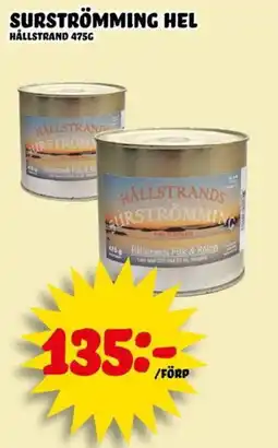 Nelins Hållstrand Surströmming hel erbjuda