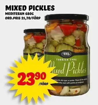Nelins Mixed pickles erbjuda