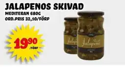 Nelins Jalapenos skivad erbjuda