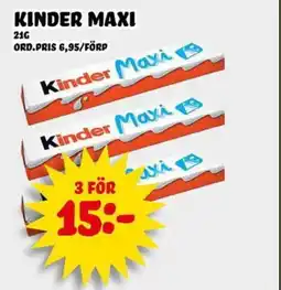 Nelins Kinder maxi erbjuda