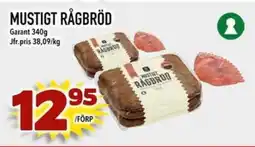 Nelins Garant Mustigt rågbröd erbjuda