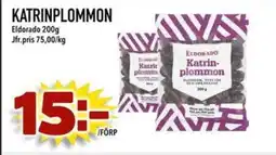 Nelins Eldorado Katrinplommon erbjuda