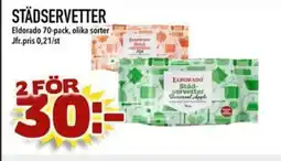Nelins Eldorado Städservetter erbjuda