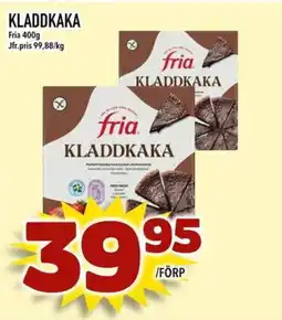 Nelins Fria Kladdkaka erbjuda