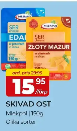 Matrix Butikerna Mlekpol Skivad ost erbjuda