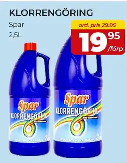 Matrix Butikerna Spar Klorrengöring erbjuda