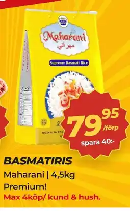 Matrix Butikerna Maharani Basmatiris erbjuda