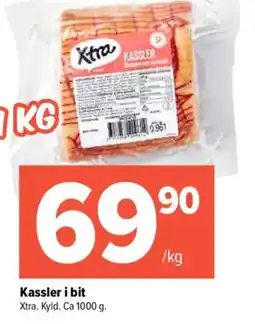 Pekås Xtra Kassler i bit erbjuda