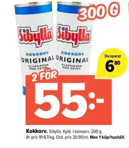 Pekås Sibylla Kokkorv erbjuda