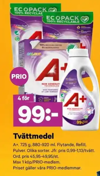 A+ Tvättmedel