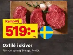 City Gross Oxfilé i skivor erbjuda