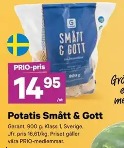 City Gross Garant Potatis Smått & Gott erbjuda