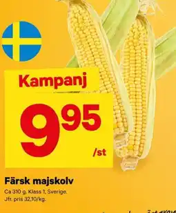 City Gross Färsk majskolv erbjuda