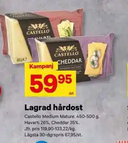 City Gross Castello Lagrad hårdost erbjuda