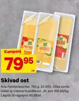 City Gross Arla Skivad ost erbjuda