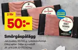 City Gross Jakobsdals Smörgåspålägg erbjuda