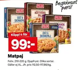 City Gross Felix Matpaj erbjuda