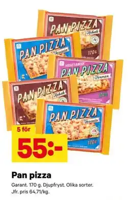 City Gross Garant Pan pizza erbjuda