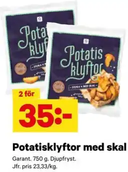 City Gross Garant Potatisklyftor med skal erbjuda