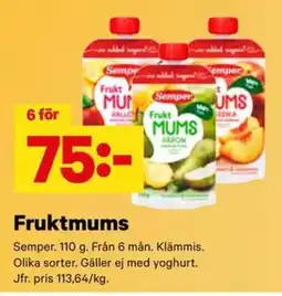 City Gross Semper Fruktmums erbjuda