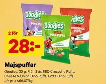 City Gross Goodies Majspuffar erbjuda