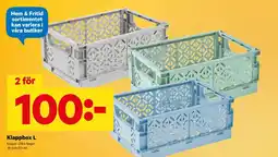 City Gross Klappbox L erbjuda