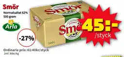 Extra Mjällby Stormarknad Arla Smör erbjuda