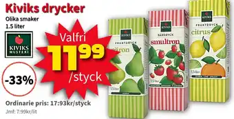 Kiviks drycker