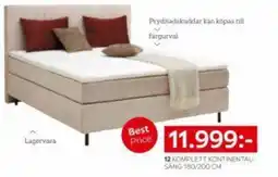 XXXLutz Komplett kontinentalsäng "Paola" erbjuda