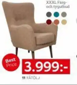 XXXLutz Fåtölj "Anderso" erbjuda