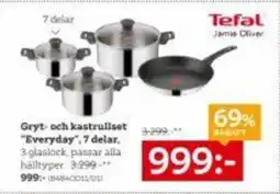 XXXLutz Gryt- och kastrullset "Everyday", 7 delar erbjuda