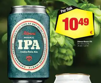 Albani Odense Mosaic IPA 24x33 cl