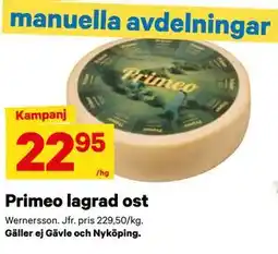 City Gross Primeo lagrad ost erbjuda