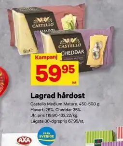 City Gross Lagrad hårdost erbjuda