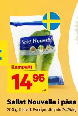 City Gross Sallat Nouvelle i påse erbjuda