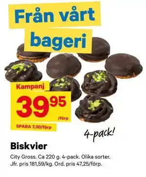 City Gross Biskvier erbjuda