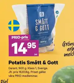 City Gross Potatis Smått & Gott, Pris i appen erbjuda