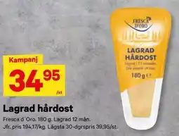City Gross Lagrad hårdost erbjuda
