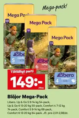 City Gross Blöjor Mega-Pack erbjuda