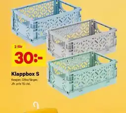 City Gross Klappbox S erbjuda