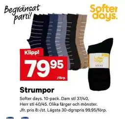 City Gross Strumpor erbjuda