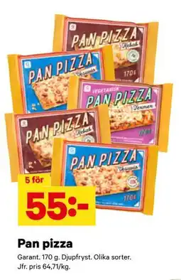 City Gross Pan pizza erbjuda
