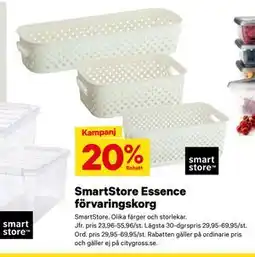 City Gross SmartStore Essence förvaringskorg erbjuda