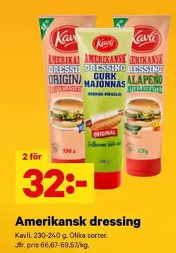 City Gross Amerikansk dressing erbjuda