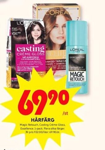 ICA Kvantum Magic Retouch Hårfärg erbjuda